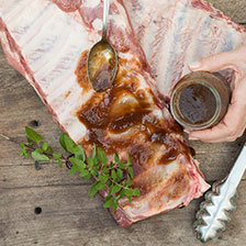 Pork Ribs With Homemade BBQ Sauce Recipe