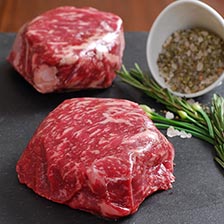 Wagyu Rib Eye Filet Steaks, MS6