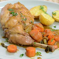 Country-Style Rabbit Stew Recipe