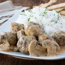 Creamy Venison Meatballs Recipe