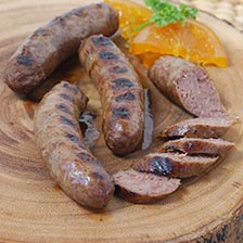 Bison Sausage With Chipotle Chilies