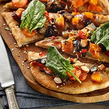 Fall Harvest Veggie and Bacon Pizza Recipe | Steaks and Game