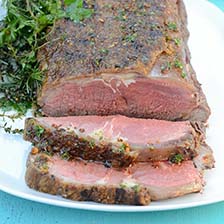 Grilled Grass Fed Boneless Ribeye Roast With Chimichurri Recipe