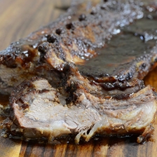Iberico Loin Roast In BBQ Sauce Recipe | Steaks and Game