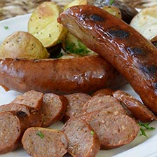 Smoked Venison Sausages