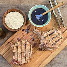 Teriyaki Grilled Pork Chops Recipe