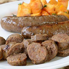 Venison and Blue Berry Sausage