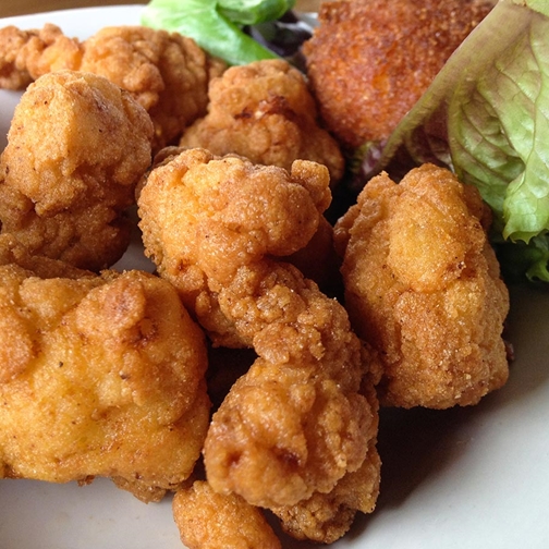 Fried Gator With Garlic Aioli Sauce Recipe