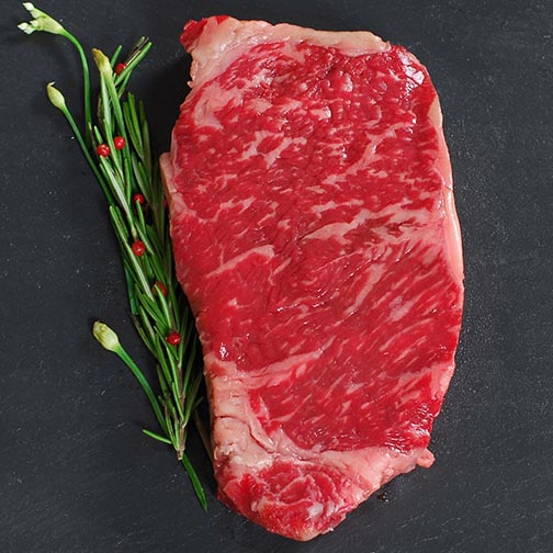 Wagyu Beef New York Strip Steak - MS5 - Cut To Order