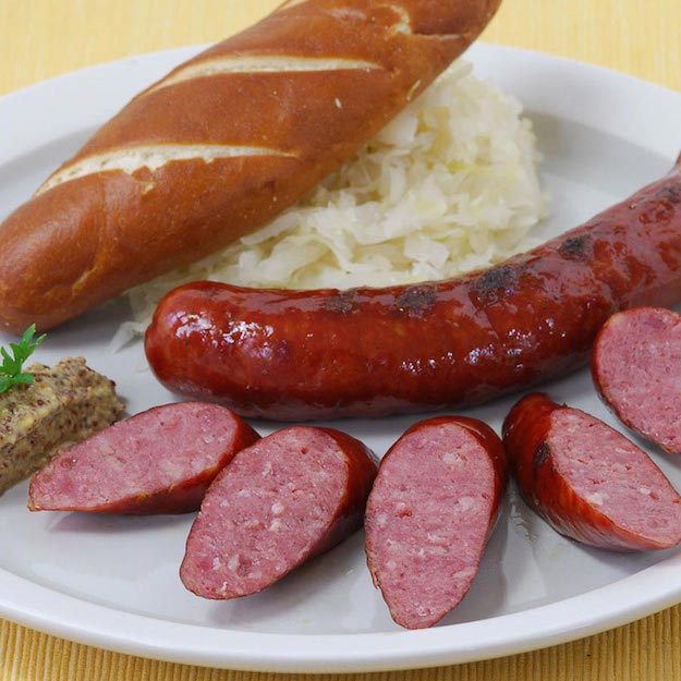 wild boar bratwurst