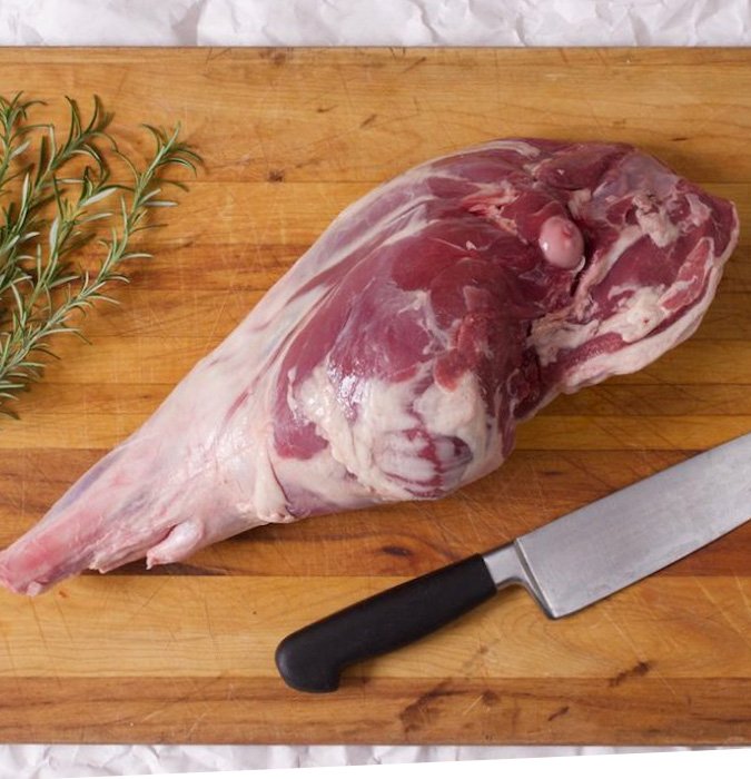 easter lamb leg